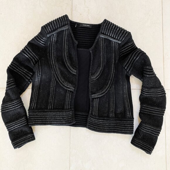 Isabel Marant Coated Cardigan in Black, size 36. Fits like a size 2 - Picture 6 of 9